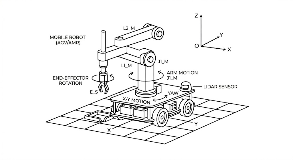 Mobile robot platform used for transport